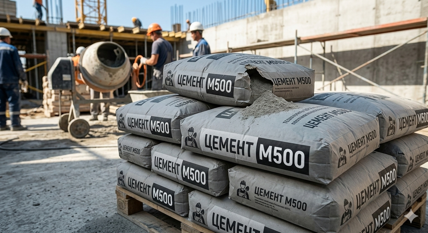 Цемент М-500
