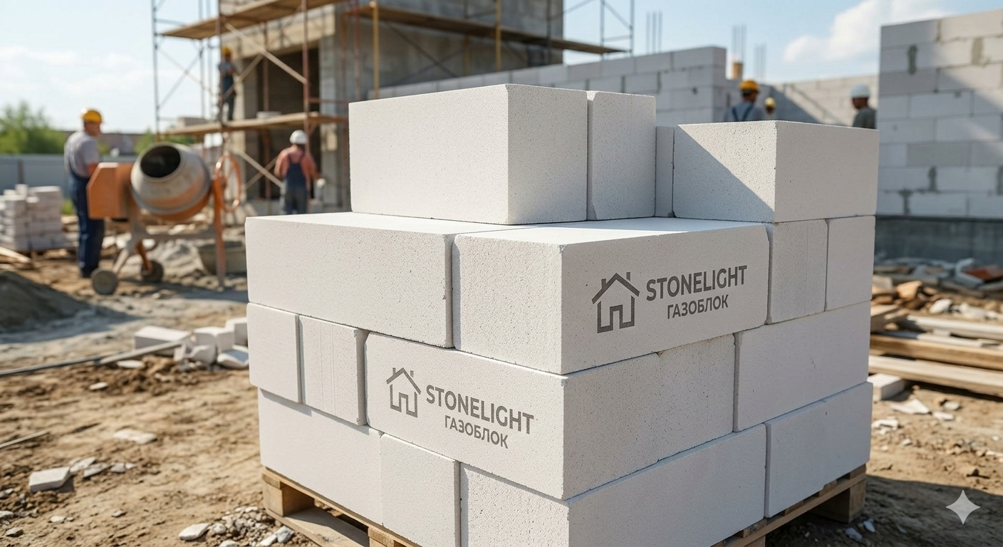 Газоблок Стоунлайт